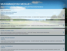 Tablet Screenshot of muhammadiyahmesuji.blogspot.com