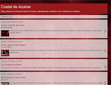 Tablet Screenshot of costaldeazahar.blogspot.com