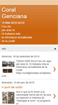 Mobile Screenshot of coralgenciana.blogspot.com