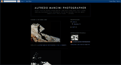 Desktop Screenshot of alfredomanciniphotographer.blogspot.com