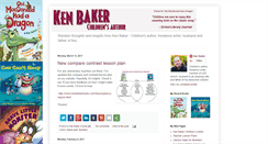 Desktop Screenshot of kenbakerbooks.blogspot.com