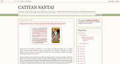 Desktop Screenshot of catitansantai.blogspot.com