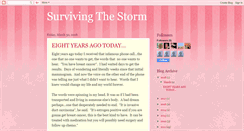 Desktop Screenshot of della-survivingthestorm.blogspot.com