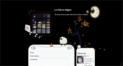 Desktop Screenshot of lavida-esmagica.blogspot.com