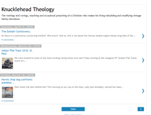 Tablet Screenshot of knuckleheadtheology.blogspot.com