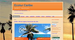 Desktop Screenshot of ecoturcaribe.blogspot.com