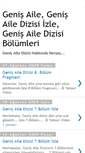 Mobile Screenshot of genisailedizisiizle.blogspot.com