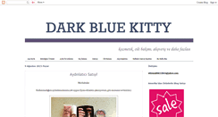 Desktop Screenshot of darkbluekitty.blogspot.com