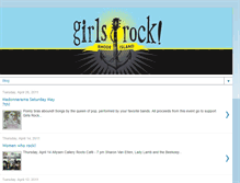 Tablet Screenshot of girlsrockri.blogspot.com