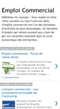 Mobile Screenshot of emploi-commercial.blogspot.com