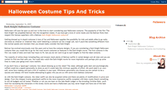 Desktop Screenshot of halloween-costumesideas.blogspot.com