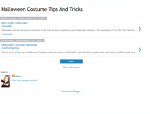 Tablet Screenshot of halloween-costumesideas.blogspot.com