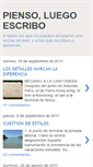 Mobile Screenshot of angeles-piensoluegoescribo.blogspot.com