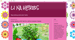 Desktop Screenshot of linaherbs.blogspot.com