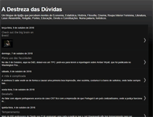 Tablet Screenshot of destrezadasduvidas.blogspot.com