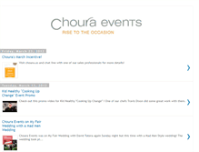 Tablet Screenshot of chouraevents.blogspot.com