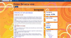 Desktop Screenshot of belajarbersamausop.blogspot.com