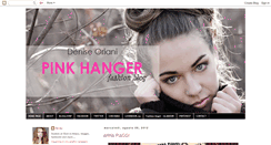 Desktop Screenshot of pinkhanger-fashionblog.blogspot.com
