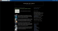 Desktop Screenshot of fashionoffprice.blogspot.com