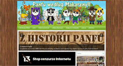 Desktop Screenshot of panfu-wedlug-makareny11.blogspot.com