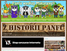 Tablet Screenshot of panfu-wedlug-makareny11.blogspot.com