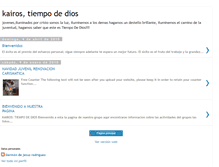 Tablet Screenshot of kairostdios.blogspot.com