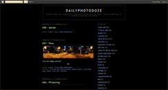 Desktop Screenshot of dailyphotodoze.blogspot.com