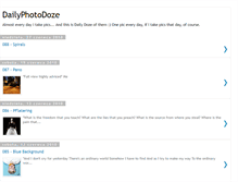 Tablet Screenshot of dailyphotodoze.blogspot.com
