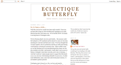 Desktop Screenshot of eclectiquebutterfly.blogspot.com