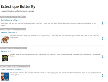 Tablet Screenshot of eclectiquebutterfly.blogspot.com