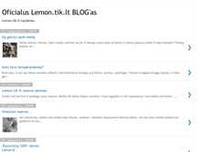 Tablet Screenshot of lemonblogas.blogspot.com