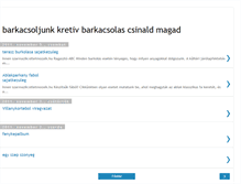 Tablet Screenshot of barkacsoljunk.blogspot.com