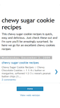 Mobile Screenshot of chewy-sugar-cookie-recipes.blogspot.com