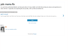Tablet Screenshot of pdxmamarx.blogspot.com