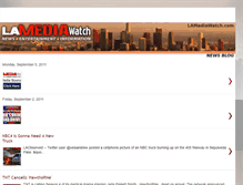 Tablet Screenshot of lamediawatchnews.blogspot.com