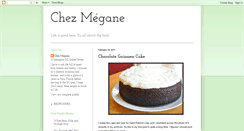 Desktop Screenshot of chezmegane.blogspot.com