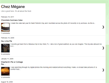 Tablet Screenshot of chezmegane.blogspot.com
