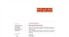 Desktop Screenshot of escuela-cookingandarts.blogspot.com