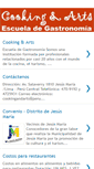 Mobile Screenshot of escuela-cookingandarts.blogspot.com
