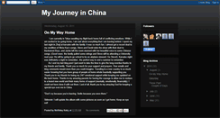 Desktop Screenshot of mckinleyinchina.blogspot.com