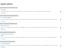 Tablet Screenshot of layasplace.blogspot.com