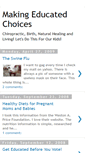 Mobile Screenshot of makingeducatedchoices.blogspot.com