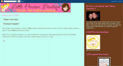 Desktop Screenshot of littlepreciousboutique.blogspot.com