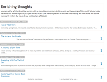 Tablet Screenshot of enrichingthoughts.blogspot.com