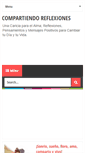 Mobile Screenshot of compartiendoreflexiones.blogspot.com