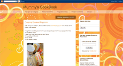 Desktop Screenshot of mummyscookbook.blogspot.com