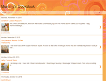 Tablet Screenshot of mummyscookbook.blogspot.com