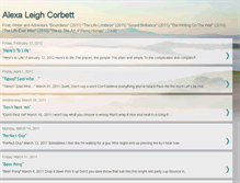 Tablet Screenshot of alexaleighcorbett.blogspot.com