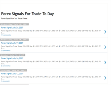 Tablet Screenshot of forexsignals4u.blogspot.com