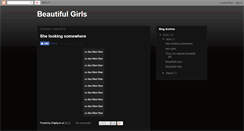 Desktop Screenshot of beautifulgirlsasia.blogspot.com